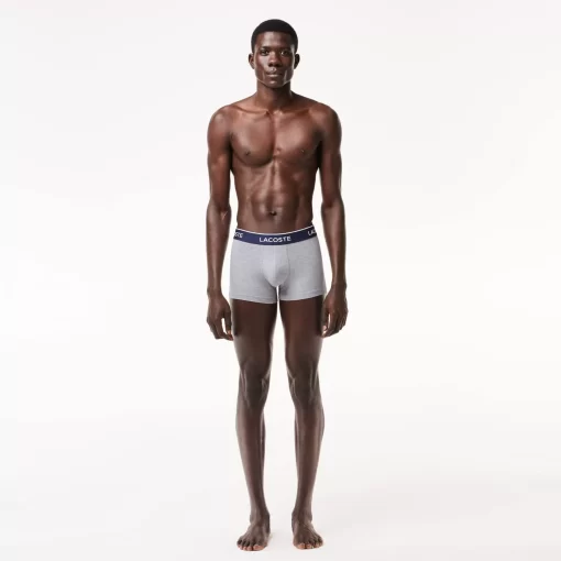 Lacoste Underwear & Lounge Wear-Pack Of 3 Casual Trunks