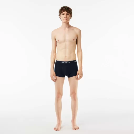 Lacoste Underwear & Lounge Wear-Pack Of 3 Casual Trunks