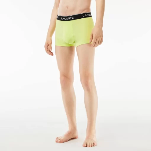 Lacoste Underwear & Lounge Wear-Pack Of 3 Casual Trunks