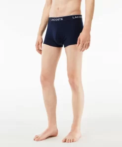 Lacoste Underwear & Lounge Wear-Pack Of 3 Casual Trunks