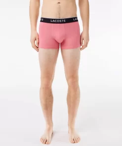 Lacoste Underwear & Lounge Wear-Pack Of 3 Casual Trunks