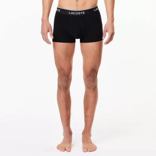 Lacoste Underwear & Lounge Wear-Pack Of 3 Casual Trunks