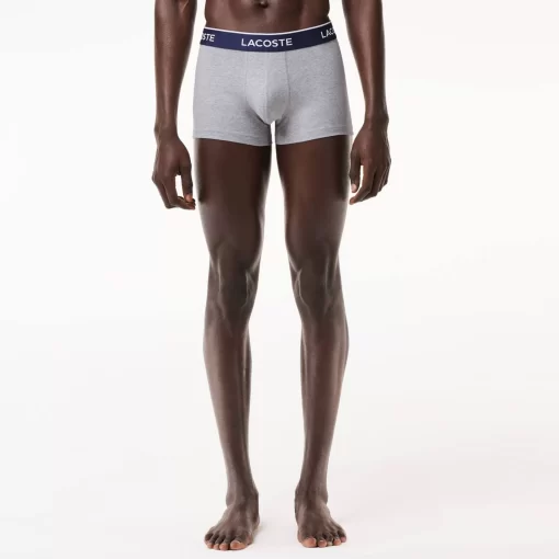 Lacoste Underwear & Lounge Wear-Pack Of 3 Casual Trunks