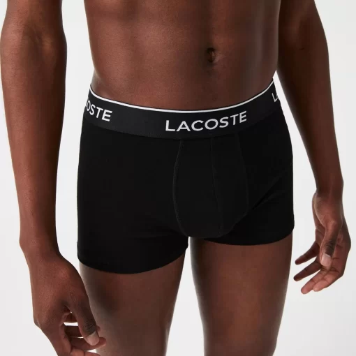 Lacoste Underwear & Lounge Wear-Pack Of 3 Casual Trunks