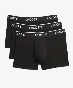 Lacoste Underwear & Lounge Wear-Pack Of 3 Casual Trunks