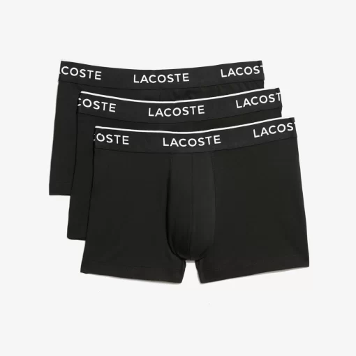 Lacoste Underwear & Lounge Wear-Pack Of 3 Casual Trunks