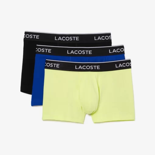 Lacoste Underwear & Lounge Wear-Pack Of 3 Casual Trunks