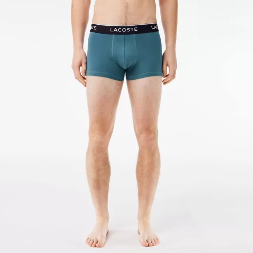 Lacoste Underwear & Lounge Wear-Pack Of 3 Casual Trunks