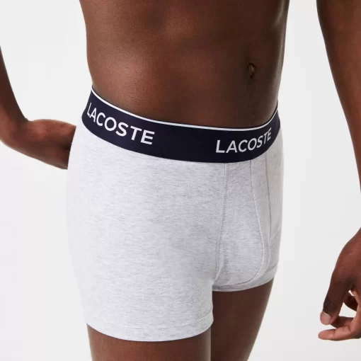 Lacoste Underwear & Lounge Wear-Pack Of 3 Casual Trunks