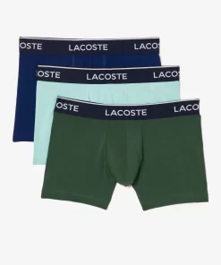 Lacoste Underwear & Lounge Wear-Pack Of 3 Casual Trunks