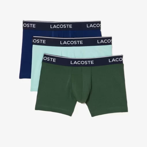 Lacoste Underwear & Lounge Wear-Pack Of 3 Casual Trunks