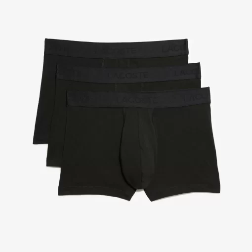 Lacoste Underwear & Lounge Wear-Pack Of 3 Casual Trunks