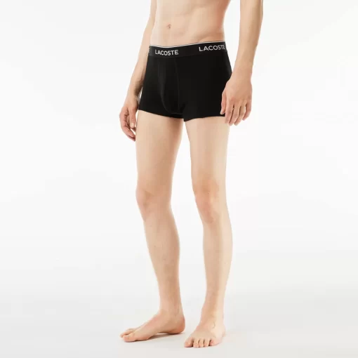 Lacoste Underwear & Lounge Wear-Pack Of 3 Casual Trunks