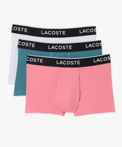 Lacoste Underwear & Lounge Wear-Pack Of 3 Casual Trunks