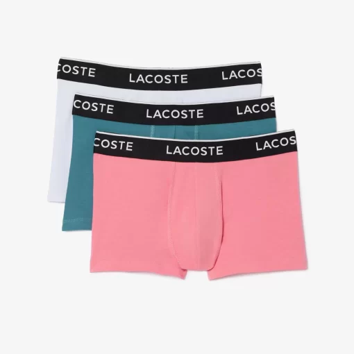 Lacoste Underwear & Lounge Wear-Pack Of 3 Casual Trunks