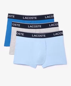 Lacoste Underwear & Lounge Wear-Pack Of 3 Casual Trunks