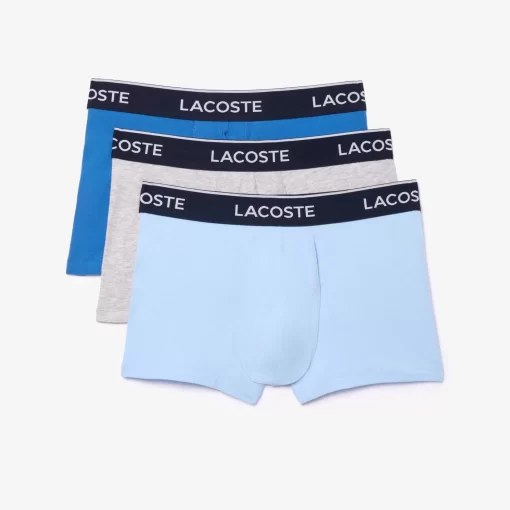 Lacoste Underwear & Lounge Wear-Pack Of 3 Casual Trunks