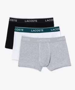 Lacoste Underwear & Lounge Wear-Pack Of 3 Casual Trunks