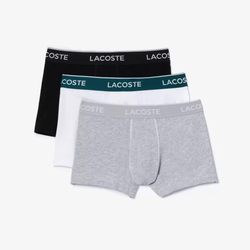 Lacoste Underwear & Lounge Wear-Pack Of 3 Casual Trunks