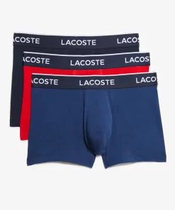 Lacoste Underwear & Lounge Wear-Pack Of 3 Casual Trunks