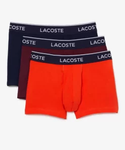 Lacoste Underwear & Lounge Wear-Pack Of 3 Casual Trunks