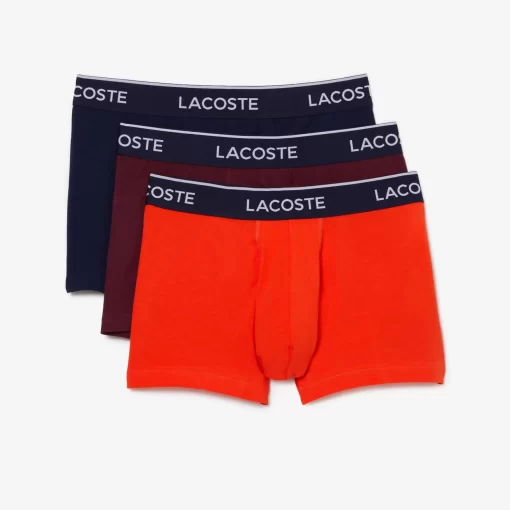 Lacoste Underwear & Lounge Wear-Pack Of 3 Casual Trunks