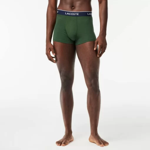 Lacoste Underwear & Lounge Wear-Pack Of 3 Casual Trunks