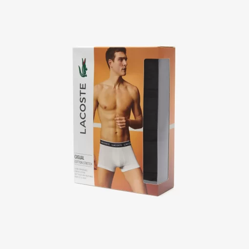 Lacoste Underwear & Lounge Wear-Pack Of 3 Casual Trunks