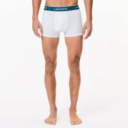 Lacoste Underwear & Lounge Wear-Pack Of 3 Casual Trunks