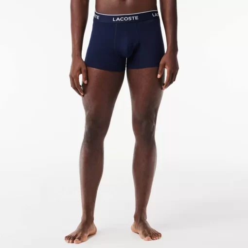 Lacoste Underwear & Lounge Wear-Pack Of 3 Casual Trunks