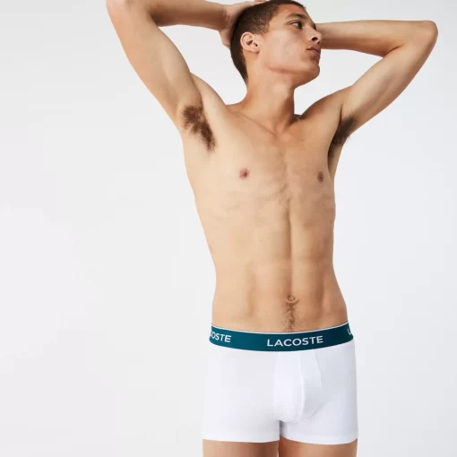 Lacoste Underwear & Lounge Wear-Pack Of 3 Casual Trunks