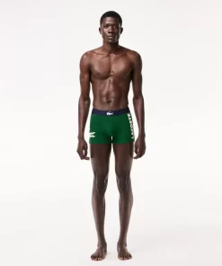 Lacoste Underwear & Lounge Wear-Pack Of 3 Mismatched Short Boxers