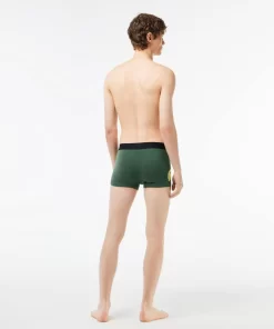 Lacoste Underwear & Lounge Wear-Pack Of 3 Mismatched Short Boxers