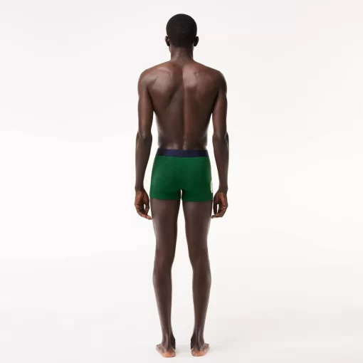 Lacoste Underwear & Lounge Wear-Pack Of 3 Mismatched Short Boxers