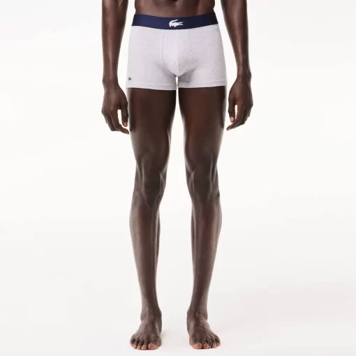 Lacoste Underwear & Lounge Wear-Pack Of 3 Mismatched Short Boxers