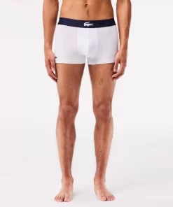 Lacoste Underwear & Lounge Wear-Pack Of 3 Mismatched Short Boxers