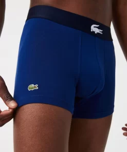 Lacoste Underwear & Lounge Wear-Pack Of 3 Mismatched Short Boxers