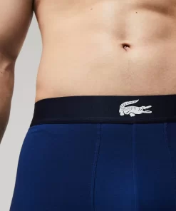 Lacoste Underwear & Lounge Wear-Pack Of 3 Mismatched Short Boxers