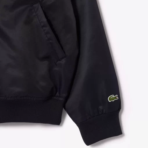 Lacoste Jackets & Coats-Padded Showerproof Archive Badge Bomber Jacket