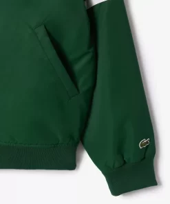 Lacoste Jackets & Coats-Padded Showerproof Archive Badge Bomber Jacket