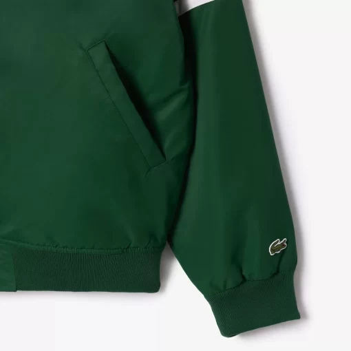 Lacoste Jackets & Coats-Padded Showerproof Archive Badge Bomber Jacket