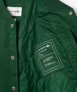 Lacoste Jackets & Coats-Padded Showerproof Archive Badge Bomber Jacket