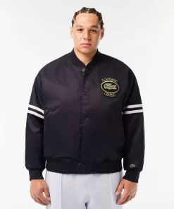 Lacoste Jackets & Coats-Padded Showerproof Archive Badge Bomber Jacket