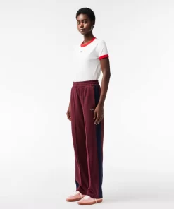 Lacoste Trousers & Shorts-Paris Colourblock Interlock Cotton Track Pants