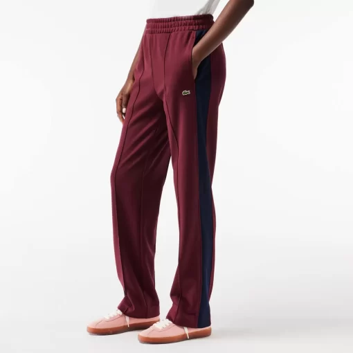 Lacoste Trousers & Shorts-Paris Colourblock Interlock Cotton Track Pants