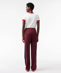 Lacoste Trousers & Shorts-Paris Colourblock Interlock Cotton Track Pants