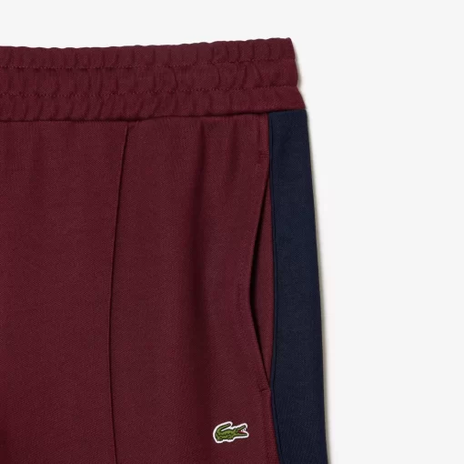 Lacoste Trousers & Shorts-Paris Colourblock Interlock Cotton Track Pants