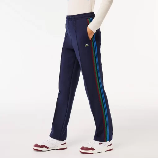 Lacoste Trousers & Shorts-Paris French Made Knit Stripe Pants