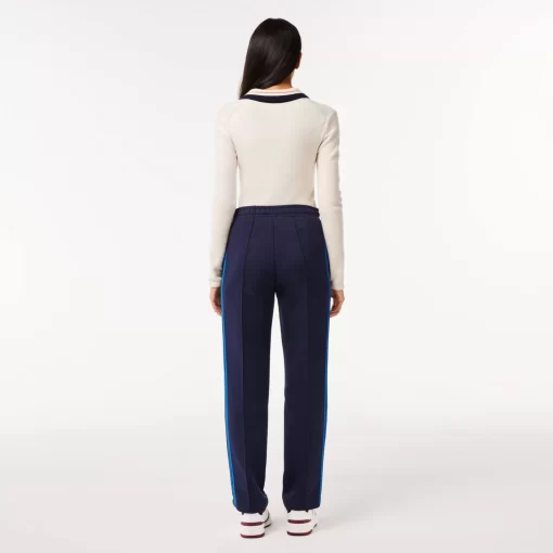 Lacoste Trousers & Shorts-Paris French Made Knit Stripe Pants