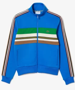 Lacoste Sweatshirts-Paris French Made Zipped Colourblock Sweatshirt